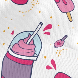Strawberry Smoothie Popsicles Stretch Jersey
