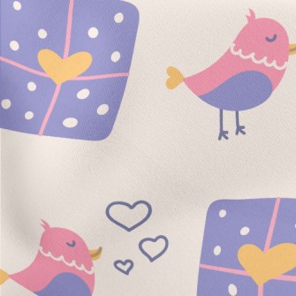 Love Bird Gift Lightweight Cotton Poplin