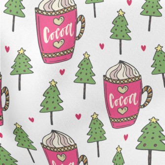 Christmas Special Hot Cocoa Lightweight Cotton Poplin