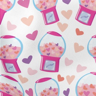 Love Gachapon Machine Lightweight Cotton Poplin