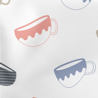 Simple Shape Mug Lightweight Cotton Poplin