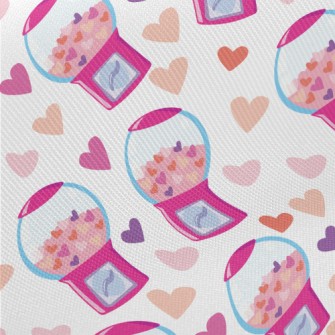 Love Gachapon Machine Midweight Cotton Poplin