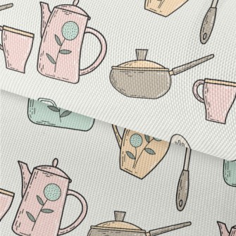 Country Style Tea Set Waterproof Oxford