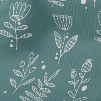 Simple Lines Flowers Terry