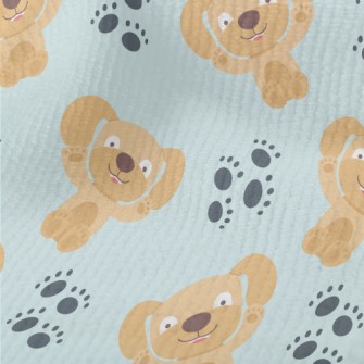 Big Eared Dog Footprints Terry