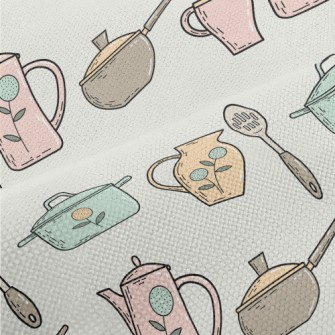 Country Style Tea Set Performance Linen