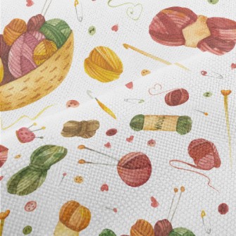 Watercolor Yarn Ball Performance Linen