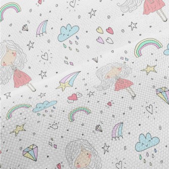 Gentle And Quiet Girl Performance Linen