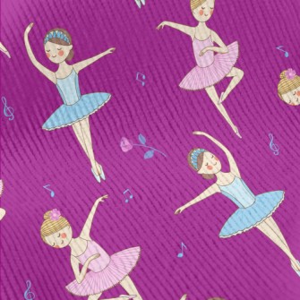 Focus On Ballet Girls Standard Corduroy