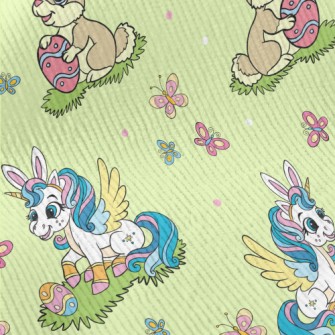Rabbit And Unicorn Standard Corduroy