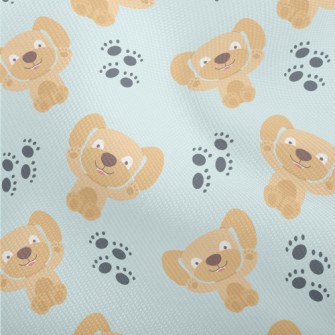 Big Eared Dog Footprints Dobby