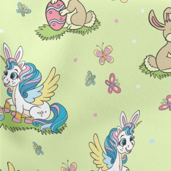 Rabbit And Unicorn Stretch Ponte