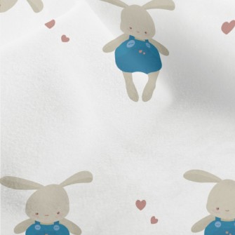 Shy Bunny Brother Micro Fleece