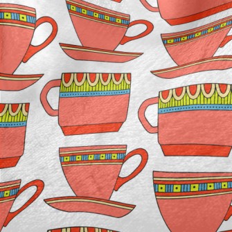 Ethnic Style Teacup Set Minky