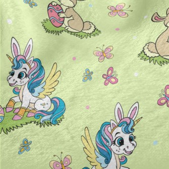 Rabbit And Unicorn Minky