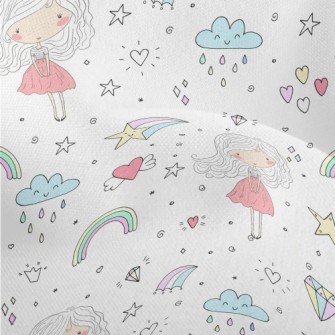 Gentle And Quiet Girl Lightweight Performance Linen