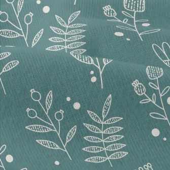 Simple Lines Flowers Modern Jersey