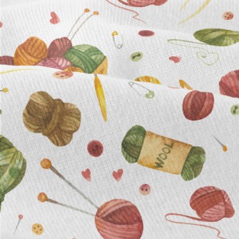 Watercolor Yarn Ball Modern Jersey