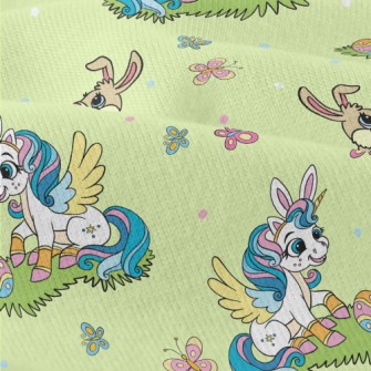 Rabbit And Unicorn Modern Jersey