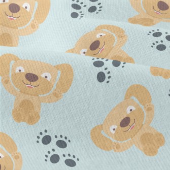 Big Eared Dog Footprints Modern Jersey