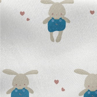 Shy Bunny Brother Jersey Backed Fleece