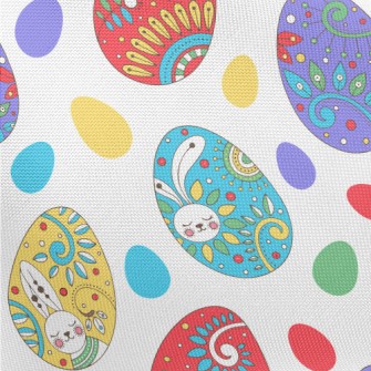 Exquisite Easter Eggs Pongee