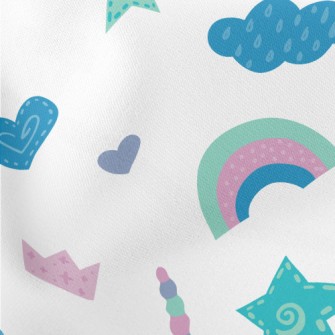 Crown Star Unicorn Lightweight Cotton Poplin