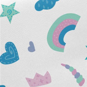 Crown Star Unicorn Midweight Cotton Poplin