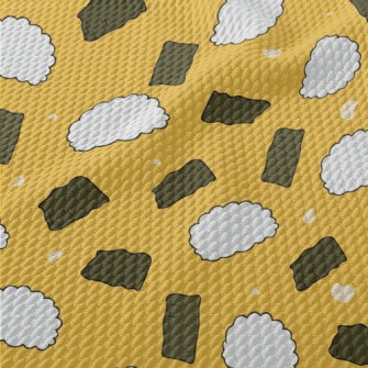 Cute Japanese Food Birdseye Piqué