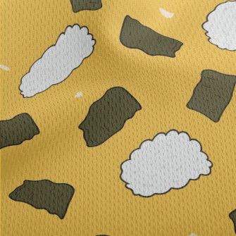 Cute Japanese Food Athletic Mesh Flat Back