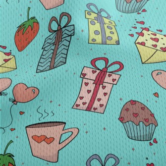 Valentine's Day Gift Ballo Athletic Mesh Flat Back