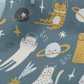 Cat Floating In Space Terry