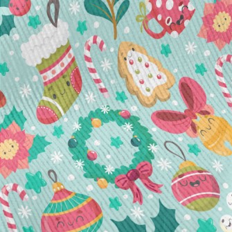 Happy Christmas Items Standard Corduroy