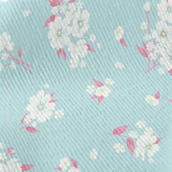 Fashionable And Elegant Flower Standard Corduroy