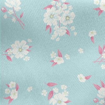Fashionable And Elegant Flower Jersey Backed Fleece