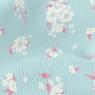 Fashionable And Elegant Flower Stretch Jersey