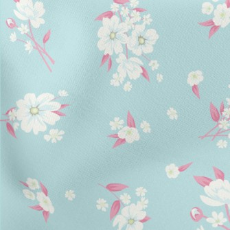 Fashionable And Elegant Flower Lightweight Cotton Poplin