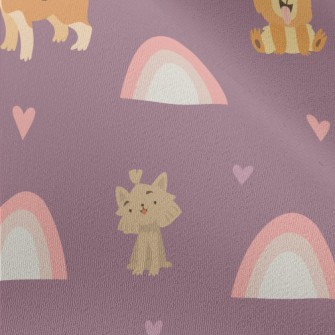 Silly Cute Dog Chiffon