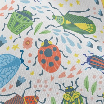 Colorful Insects Chiffon