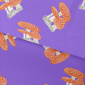 Hand Drawn Magic Mushrooms Waterproof Oxford
