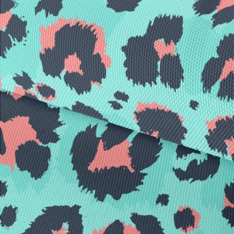 Wild And Detailed Leopard Prin Waterproof Oxford