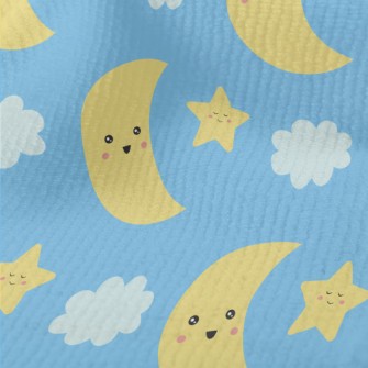 Happy Moon And Stars Terry