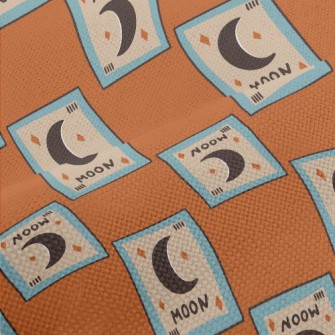 90s Retro Card Moon Performance Linen