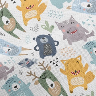 Fairy Tale Cute Animals Performance Linen
