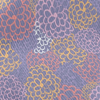 Colorful Lines Of Flowers Standard Corduroy