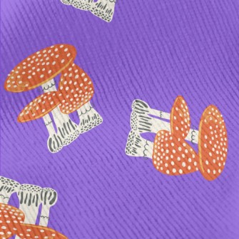 Hand Drawn Magic Mushrooms Standard Corduroy