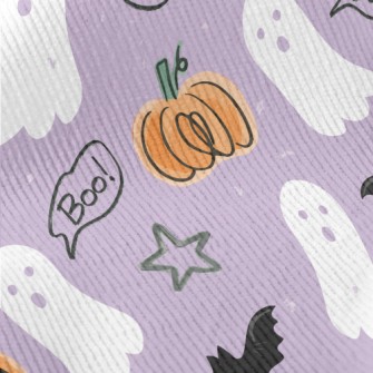 Hand Drawn Doodle Ghost And Pu Standard Corduroy