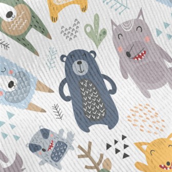 Fairy Tale Cute Animals Standard Corduroy