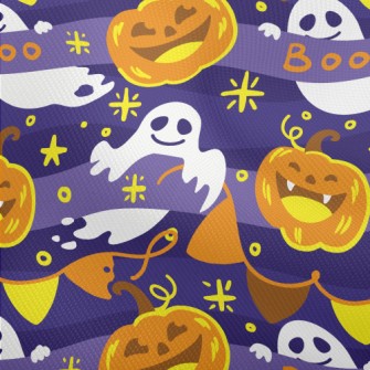 Laughing Pumpkin And Ghost Dobby