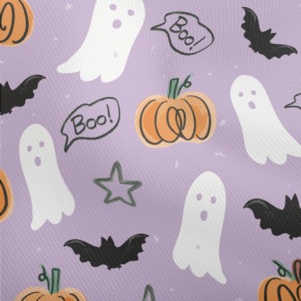 Hand Drawn Doodle Ghost And Pu Dobby